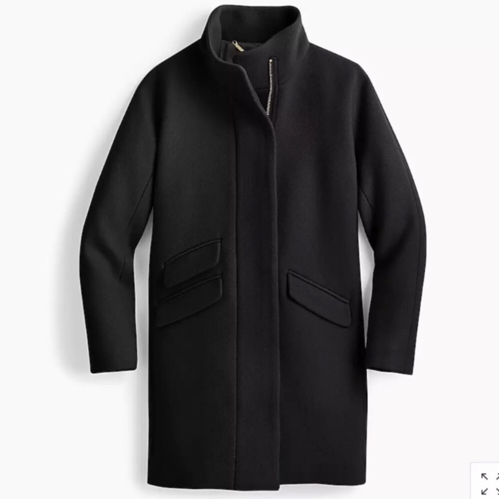 Black Cocoon coat like new